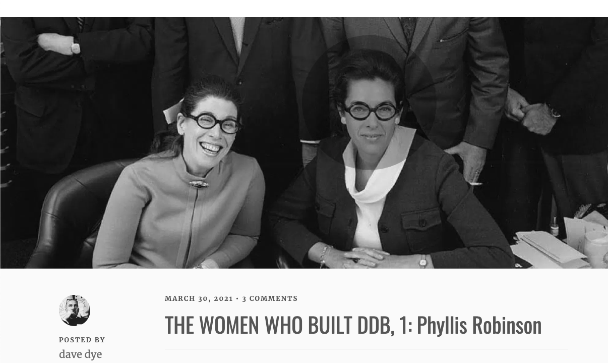 The Women Who Built DDB
