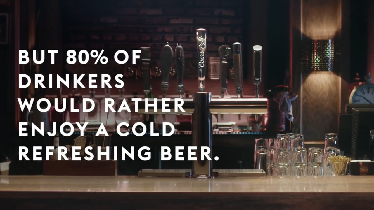 Coors Light  "The World’s First Smart Beer Tap"